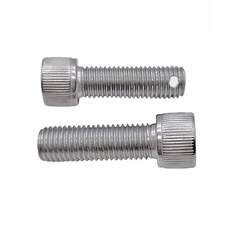 DIN912 304 SS Anti-Backout Screw M3-M10 Hex Socket Perforated Lead Seal Threaded Bolt